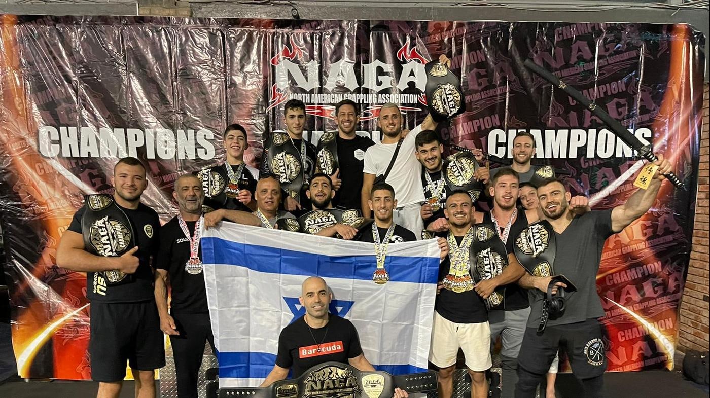 לא רק בבריכה: הישג לנבחרת ישראל בג׳יו ג׳יטסו